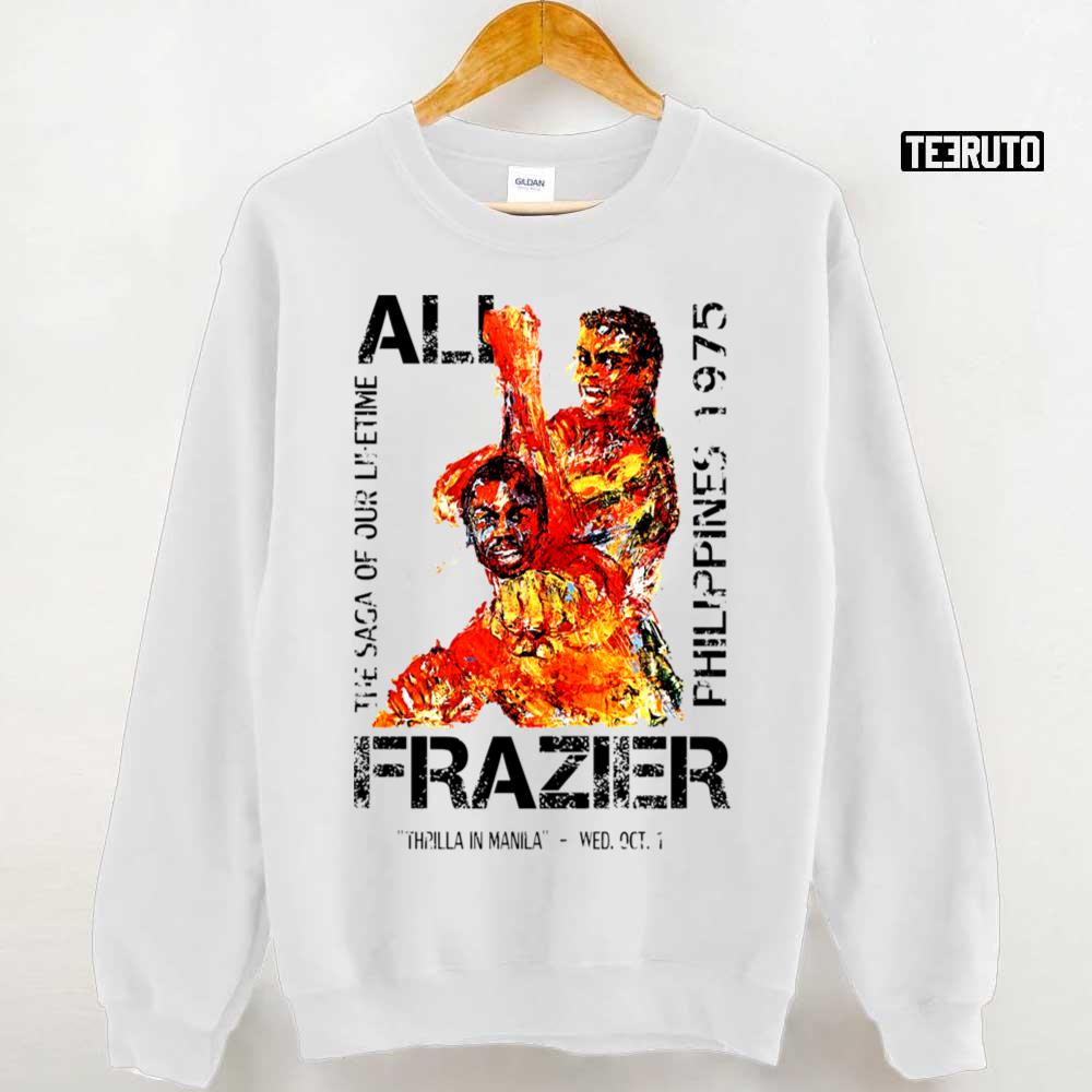 Ali Vs Frazier Thrilla In Manilla Unisex Sweatshirt