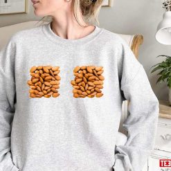 Almond Nuts Food Funny Meme Unisex Sweatshirt