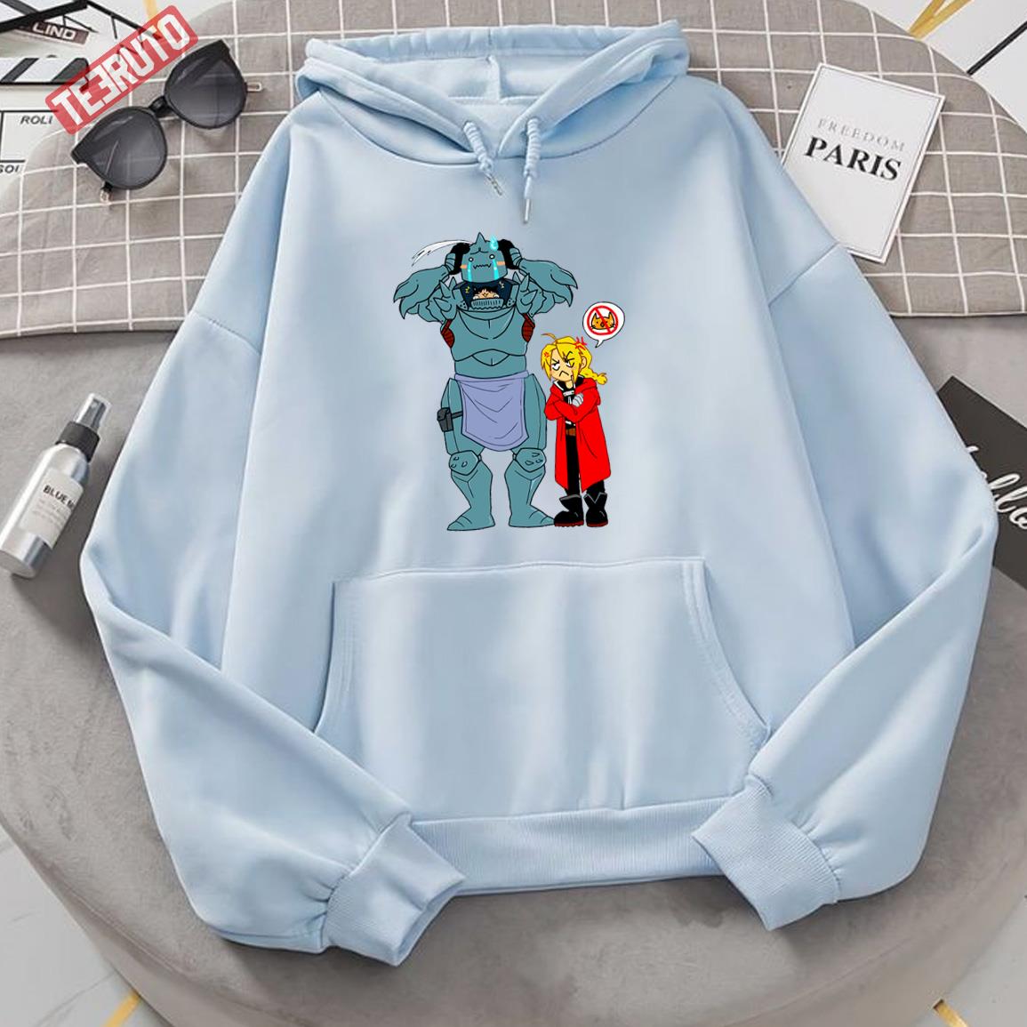 Alphonse Elric Crying Unisex Hoodie