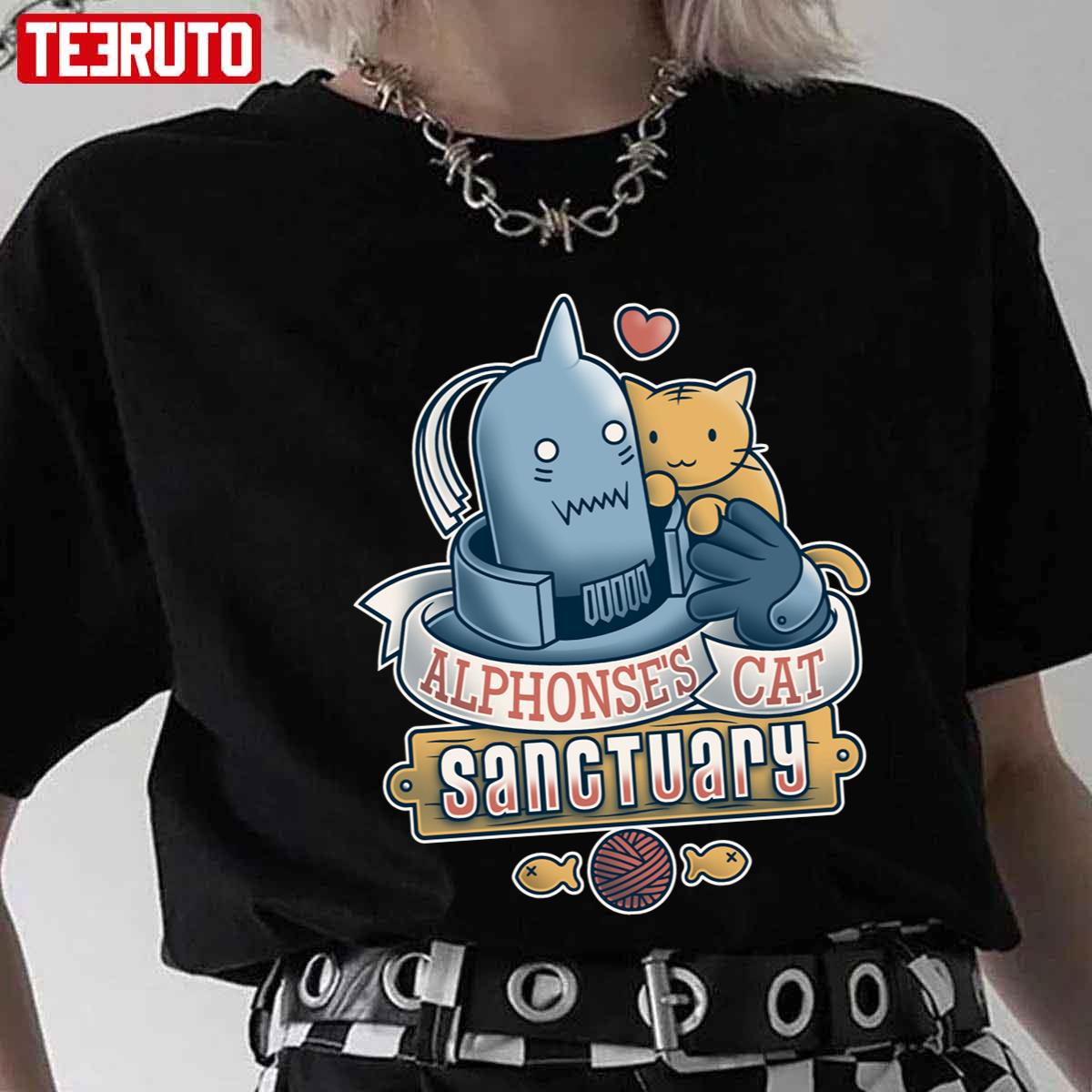 Alphonse’s Cat Sanctuary Fullmetal Alchemist Unisex T-Shirt