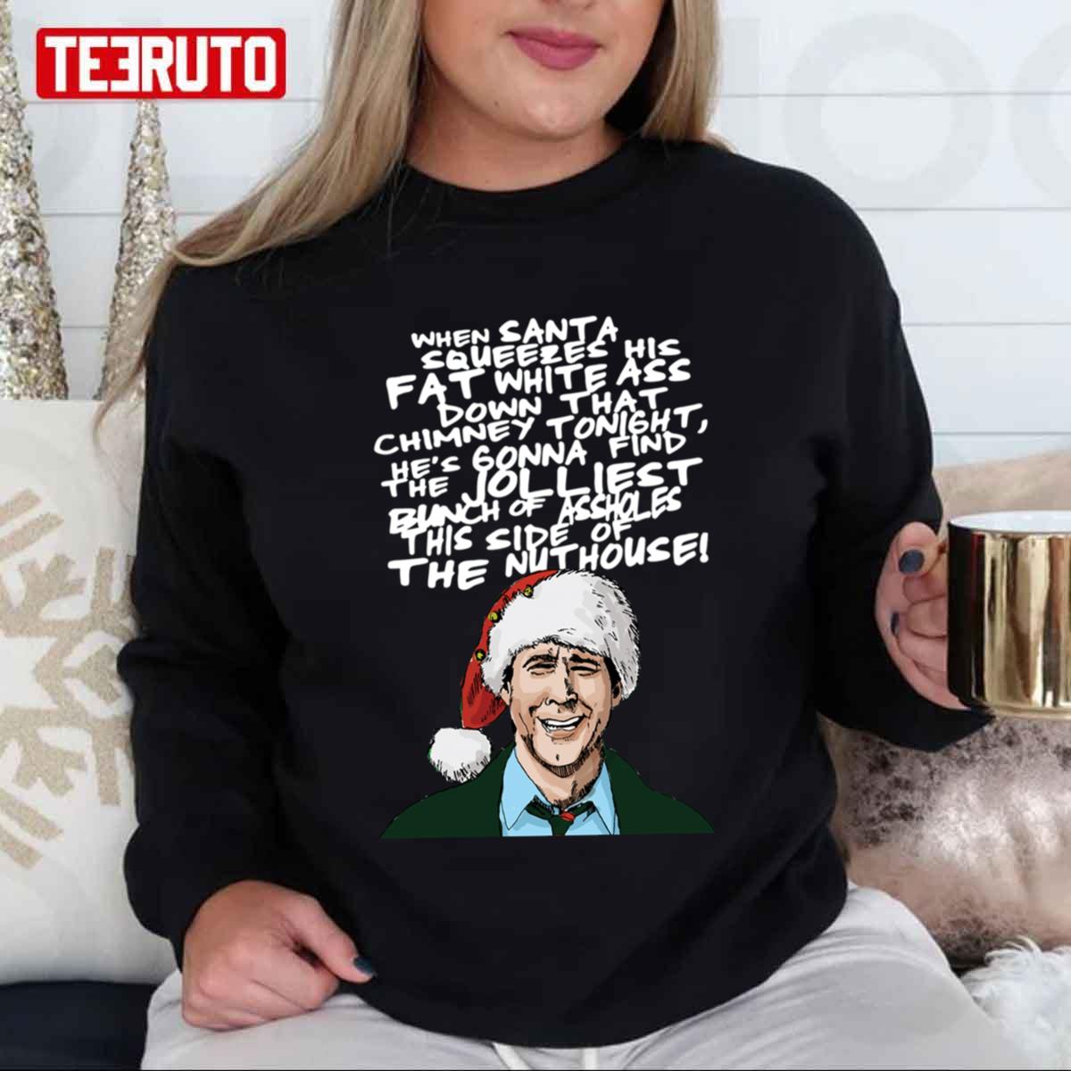 Alternative Christmas Funny Quote Clark Griswold Unisex Sweatshirt