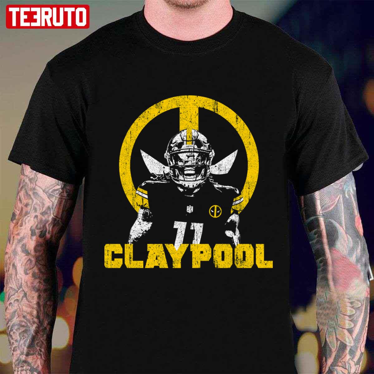 American Football Chase Claypool Vintage Unisex T-shirt