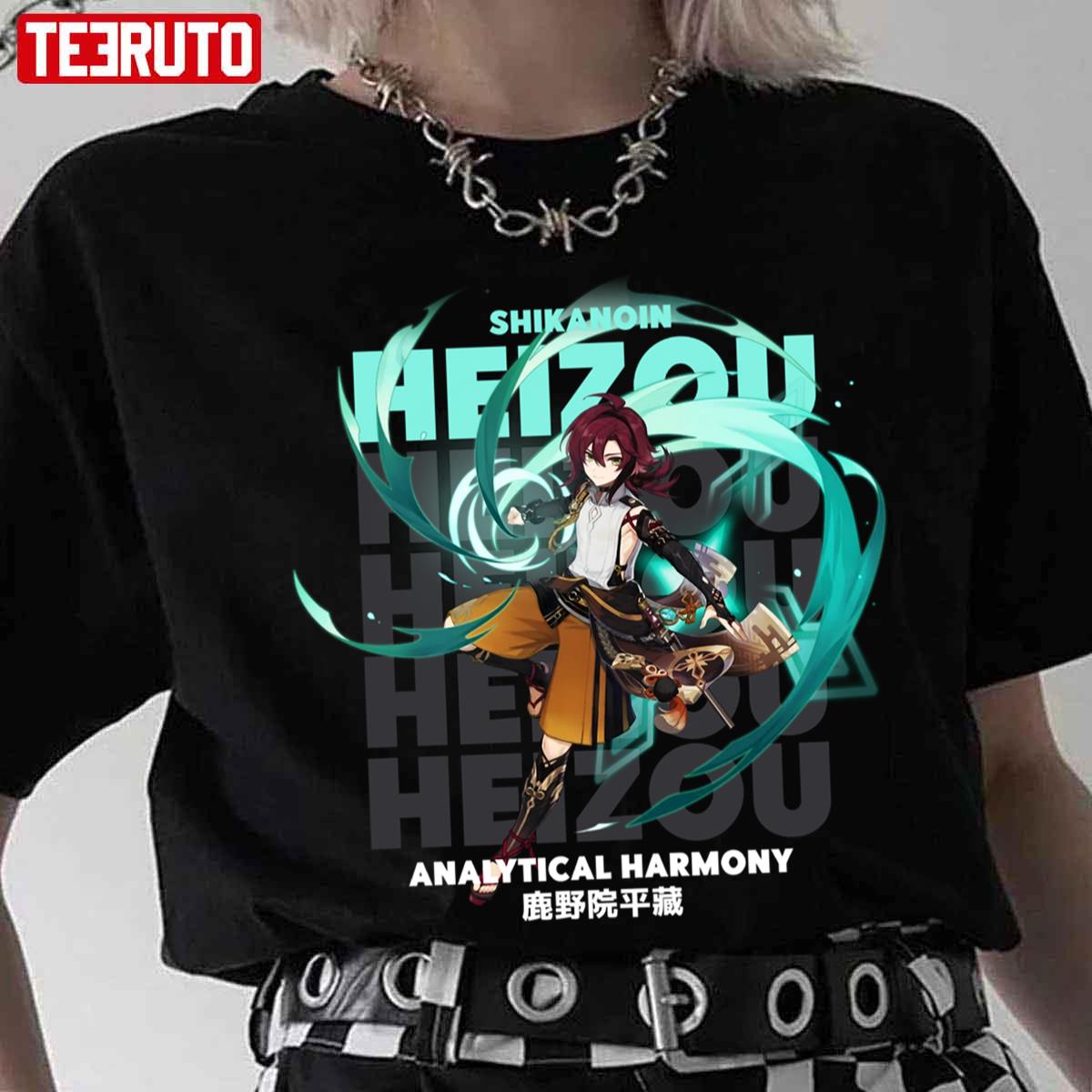 Analytical Harmony Shikanoin Heizou Genshin Impact Unisex T-Shirt