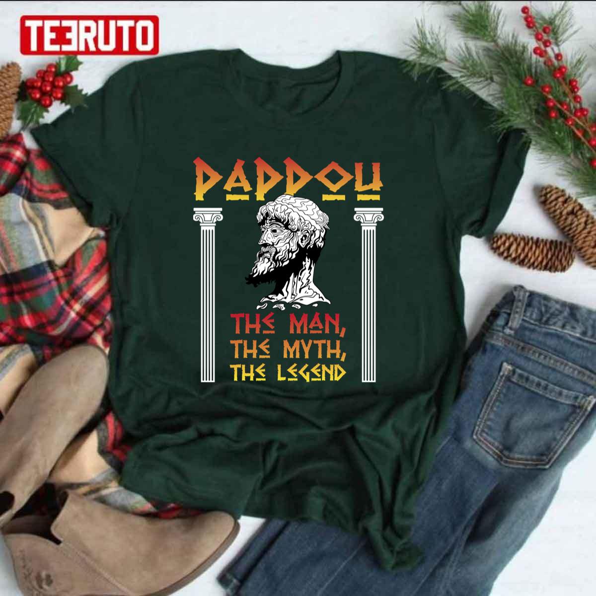 Ancient Greek Fathersday History Buff And Greek Lover Unisex T-Shirt