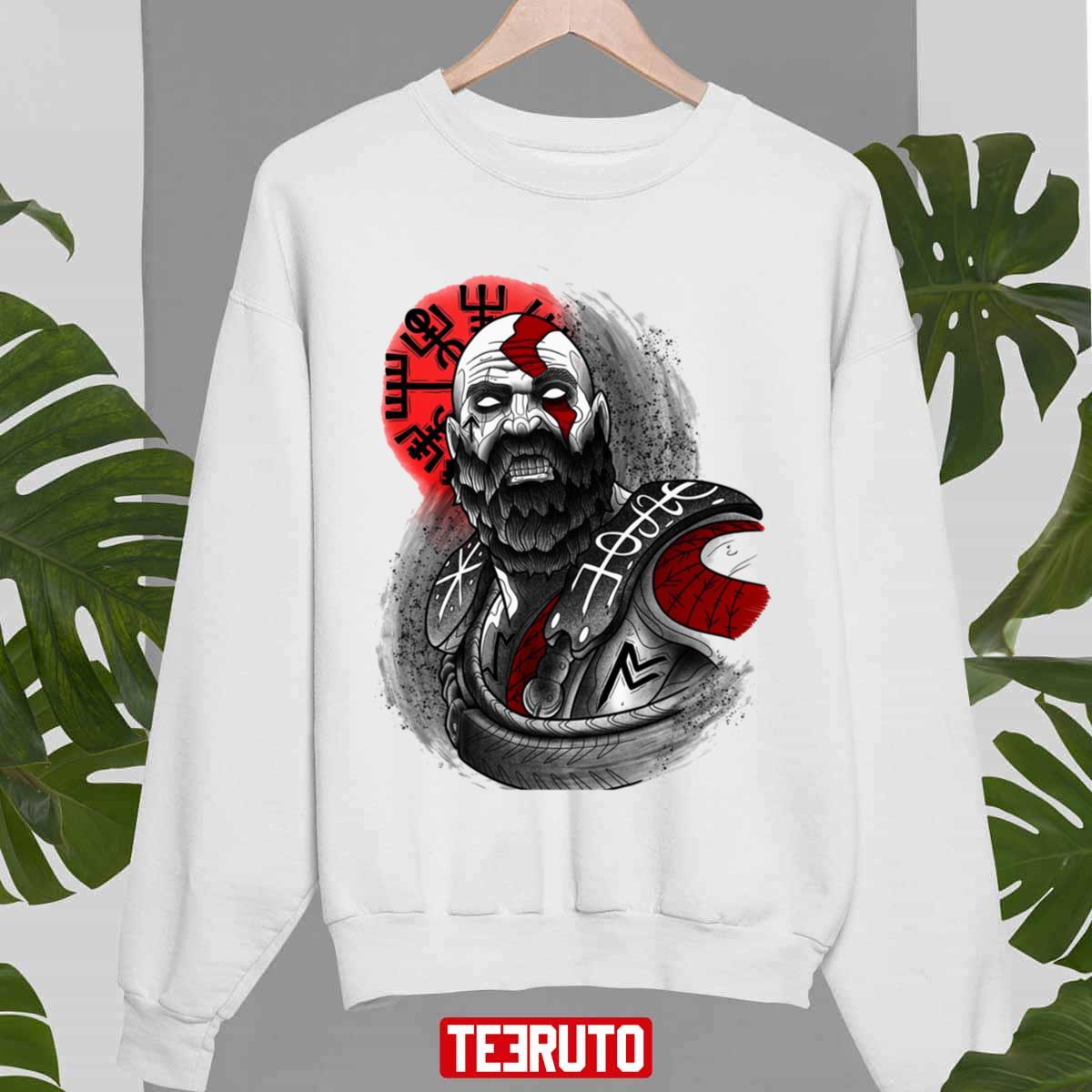 Angry Kratos God Of War Unisex Sweatshirt
