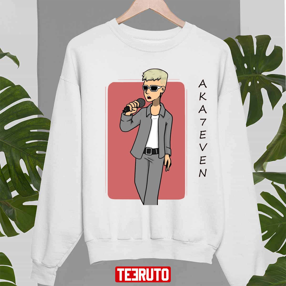 Animated Aka 7even Singer Design Unisex Sweatshirt