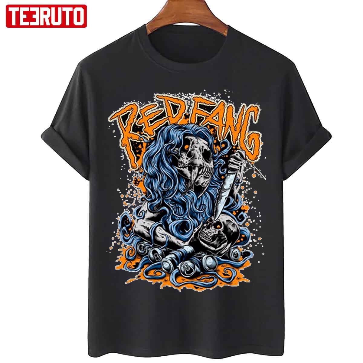 Animated Album Cover Red Fang Unisex T-Shirt - Teeruto