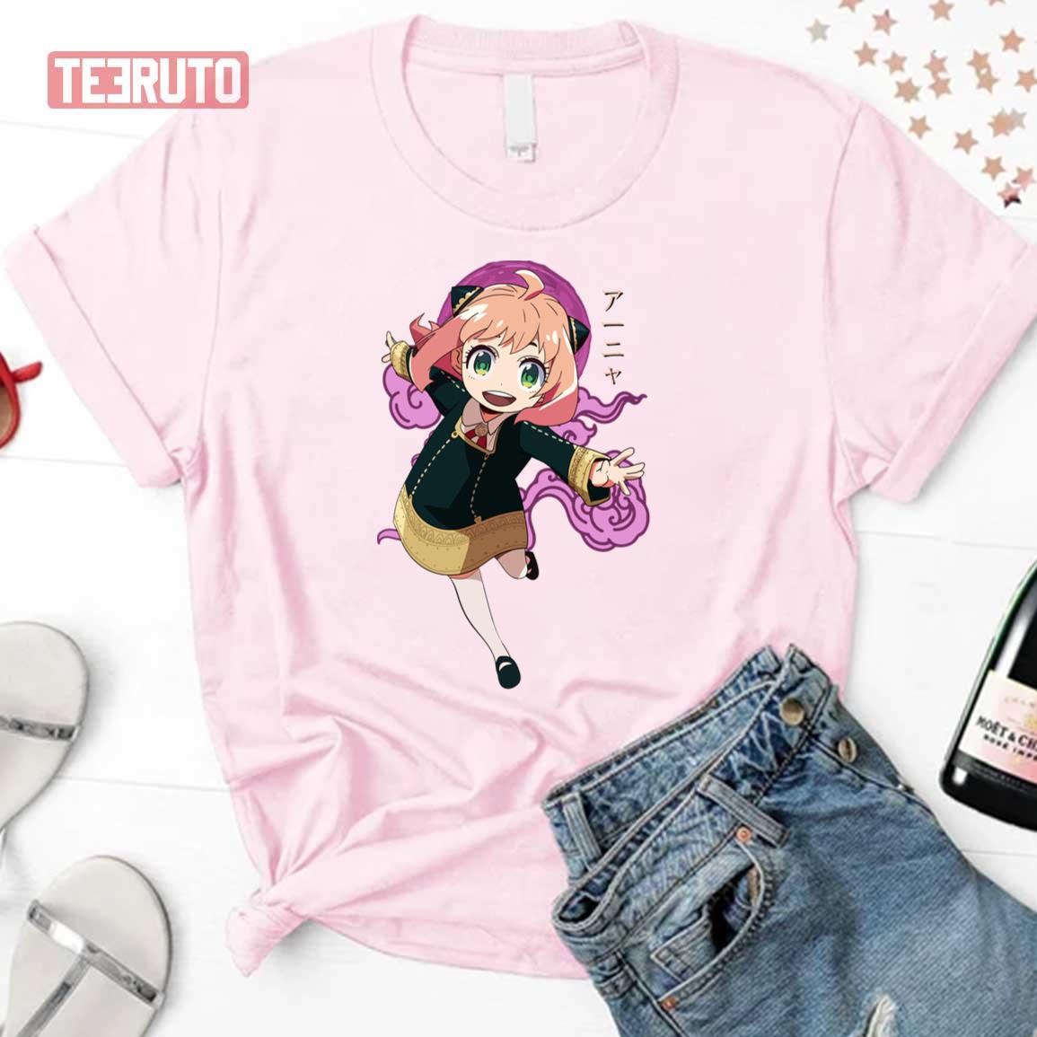 Anime Character Anya Forger Spy X Family Graphic Unisex T-Shirt