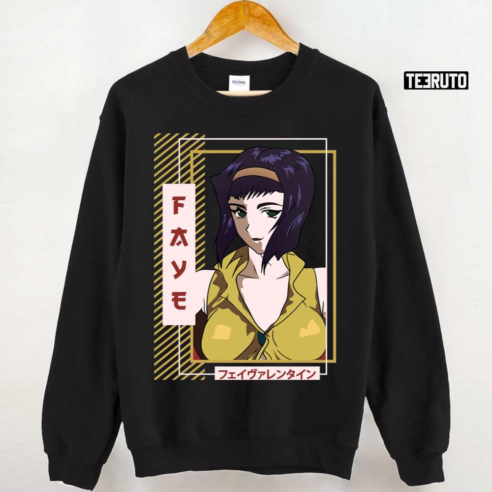 Anime Character Faye Valentine Cowboy Bebop Unisex T-Shirt - Teeruto