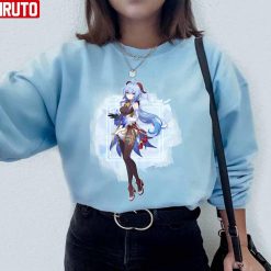 Anime Character Ganyu Genshin Impact Unisex Sweatshirt