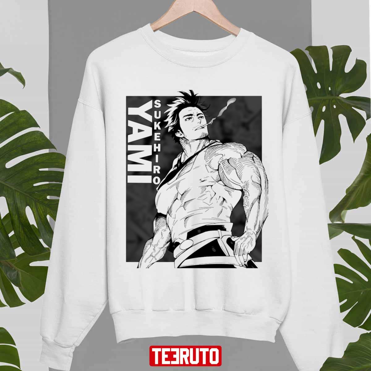 Anime Character Yami Sukehiro Black Clover Unisex Sweatshirt