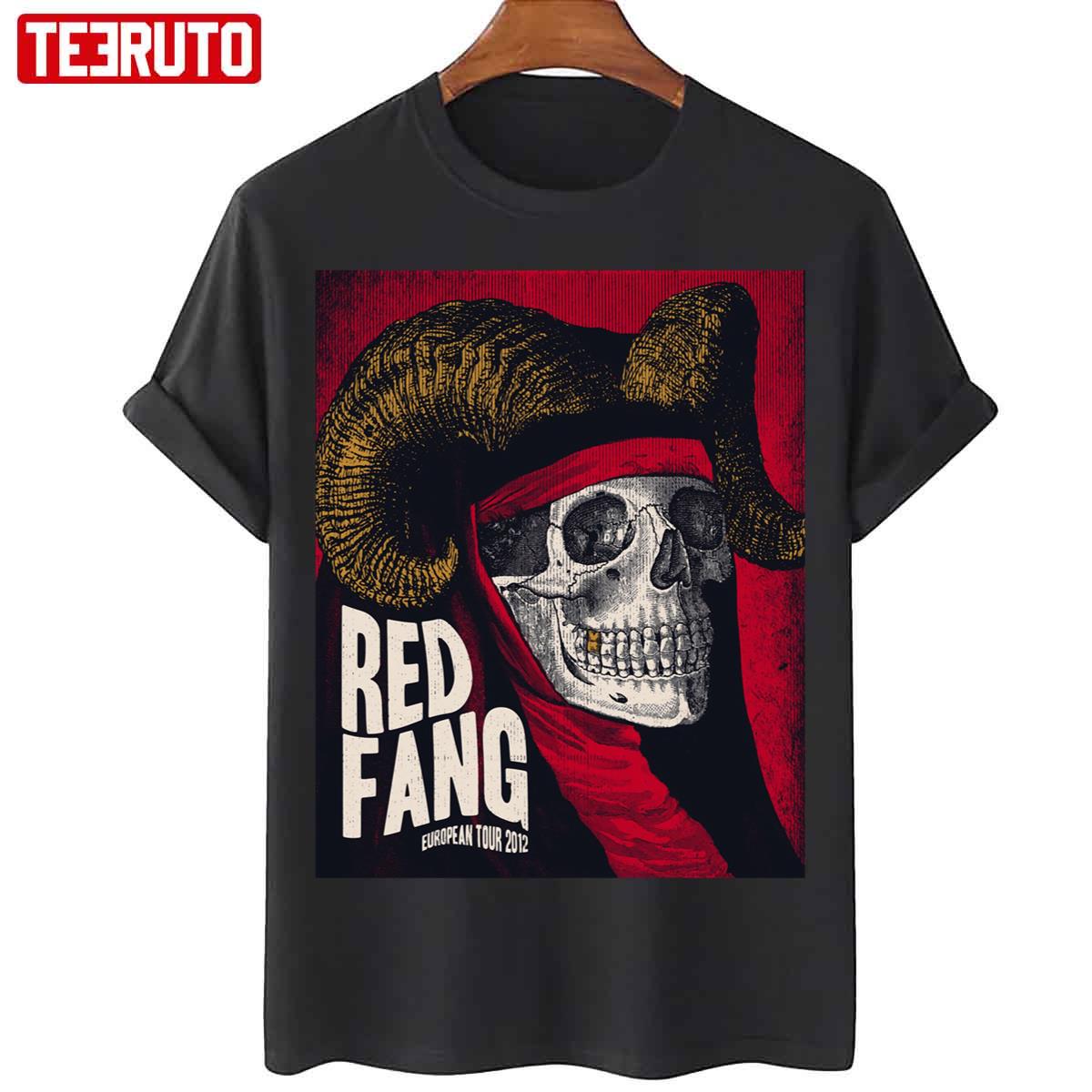 Antidote European Tour 2o12 Red Fang Unisex T-Shirt