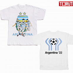 Argentina Soccer Team World Cup 2022 Retro 78 Logo Messi Unisex T-Shirt