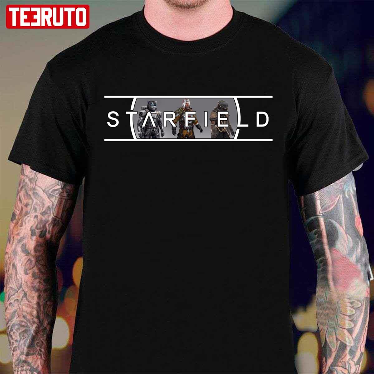 Armors Starfield Unisex T-Shirt - Teeruto