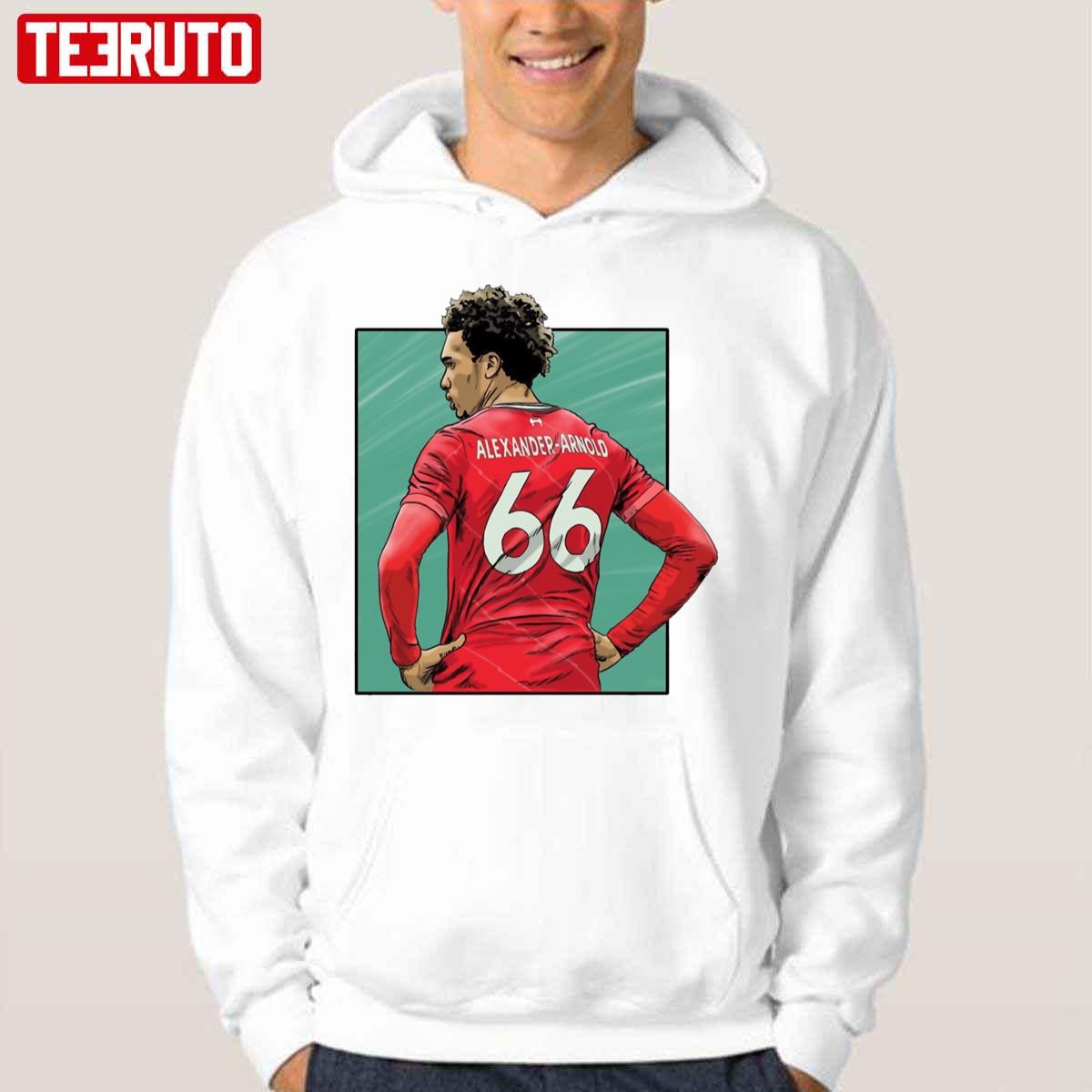 Art From The Back Of Trent Alexander Arnold New Unisex Hoodie