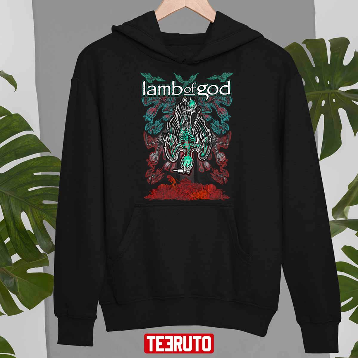 Ashes Of The Wake Lamb Of God Art Unisex Hoodie