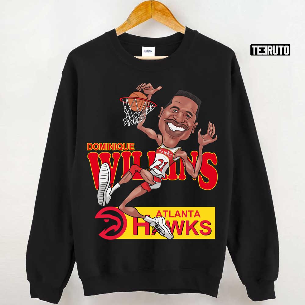 Atlanta Hawks Basketball Legend Dominique Wilkins Unisex Sweatshirt