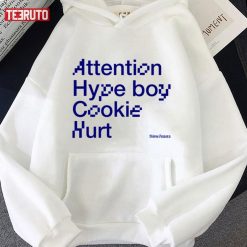 Attention Hype Boy Cookie Hurt Newjeans First Ep Singles Unisex Hoodie