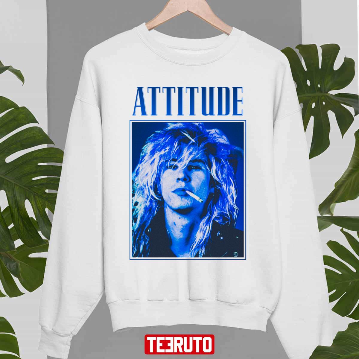 Attitude Blue Design Duff Mckagans Unisex Sweatshirt