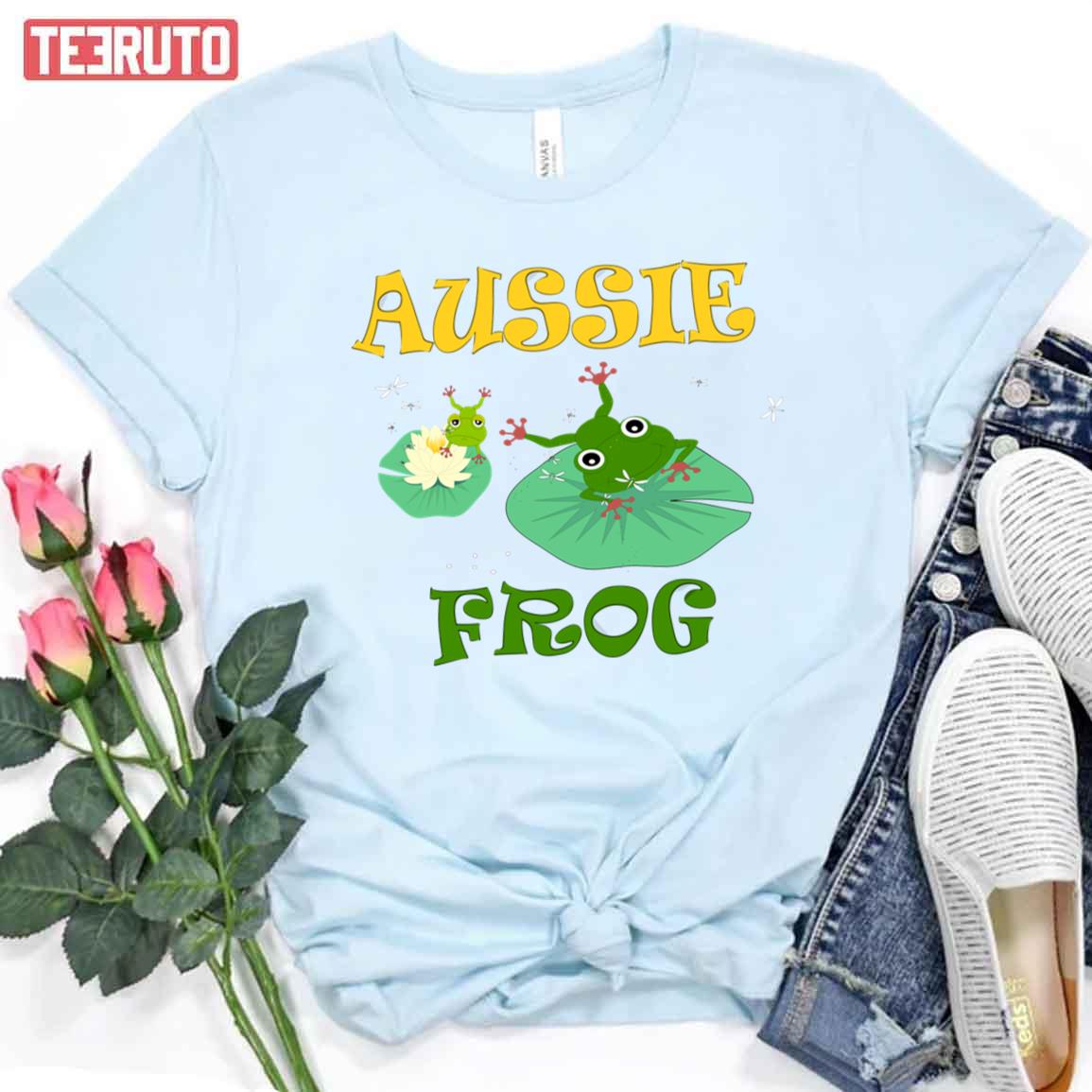 Aussie Frog Australian Tree Frog Let’s Protect Our Frogshello Froggy Unisex T-Shirt