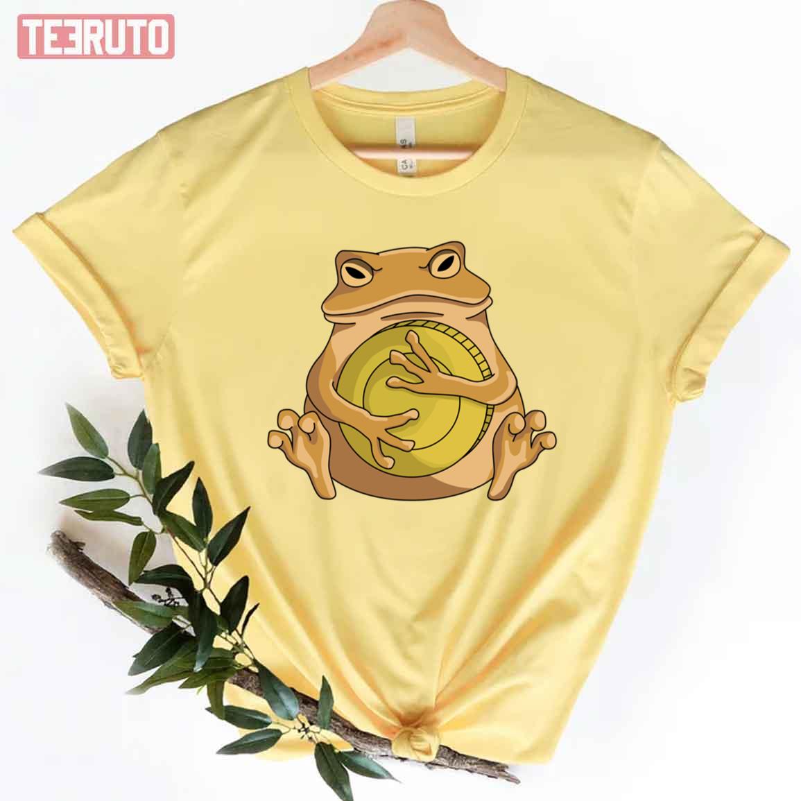 Avarice Frog Deisgn Seven Deadly Sins Unisex T-Shirt