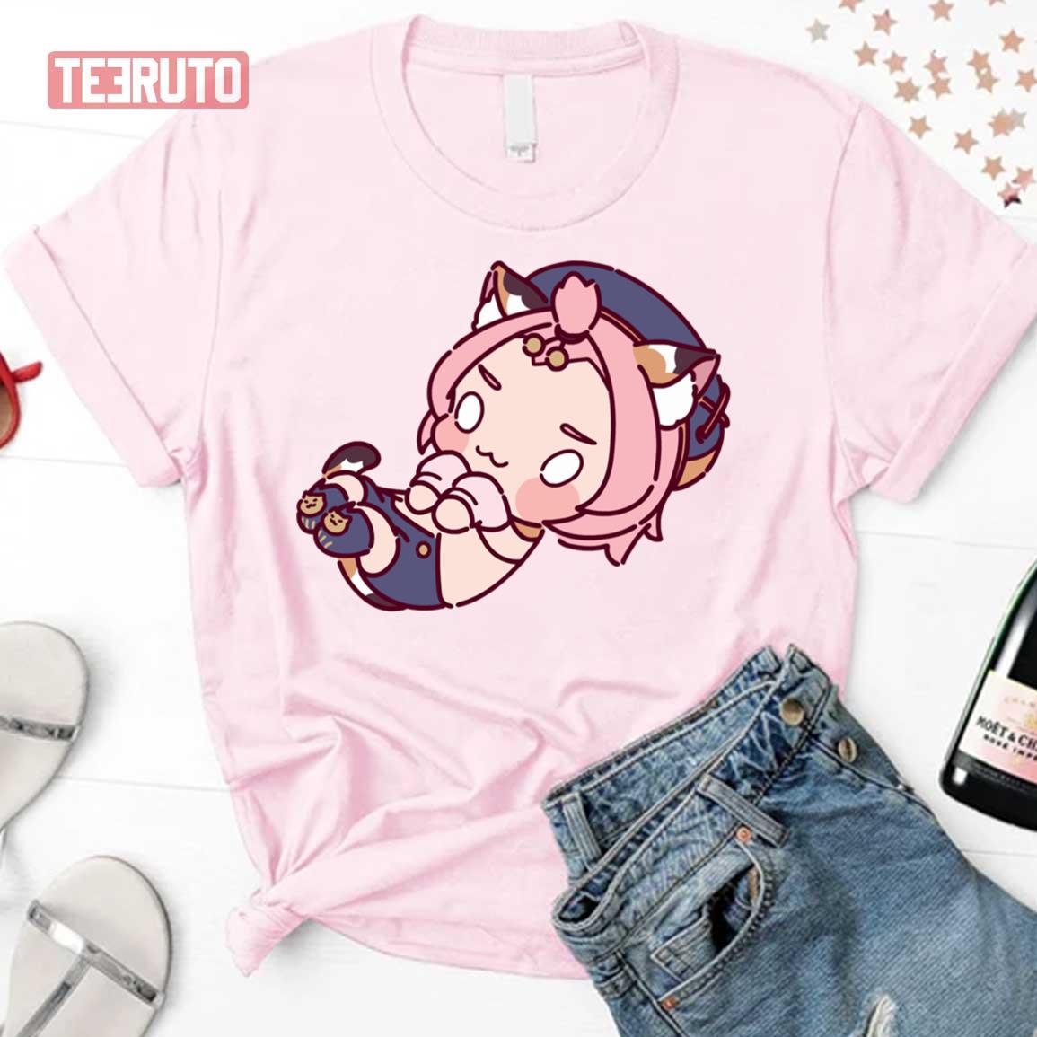 Baby Chibi Diona Genshin Impact Unisex T-Shirt