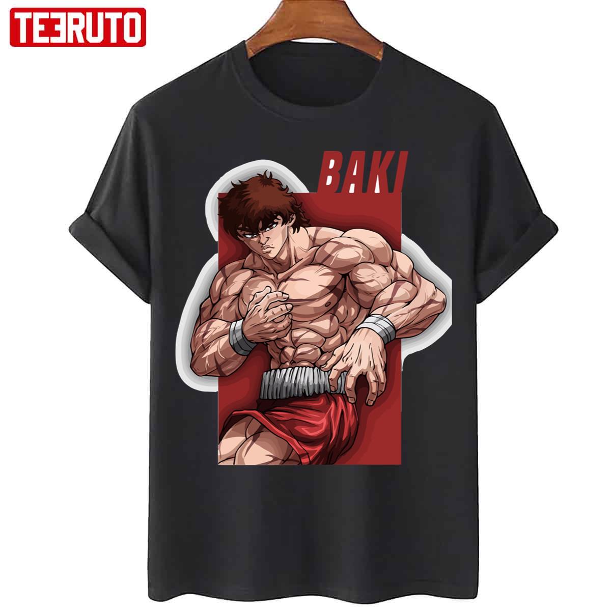 Baki The Grappler Cool Portrait Manga Unisex T-Shirt