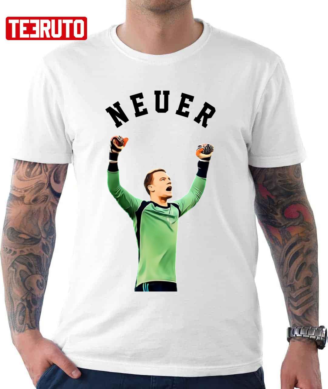 Ballon Or Dream Team Cartoon Manuel Neuer Unisex T-Shirt