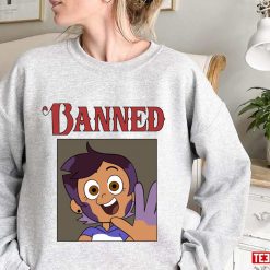 Banned Poster The Owl HouseUnisex Sweatshirt