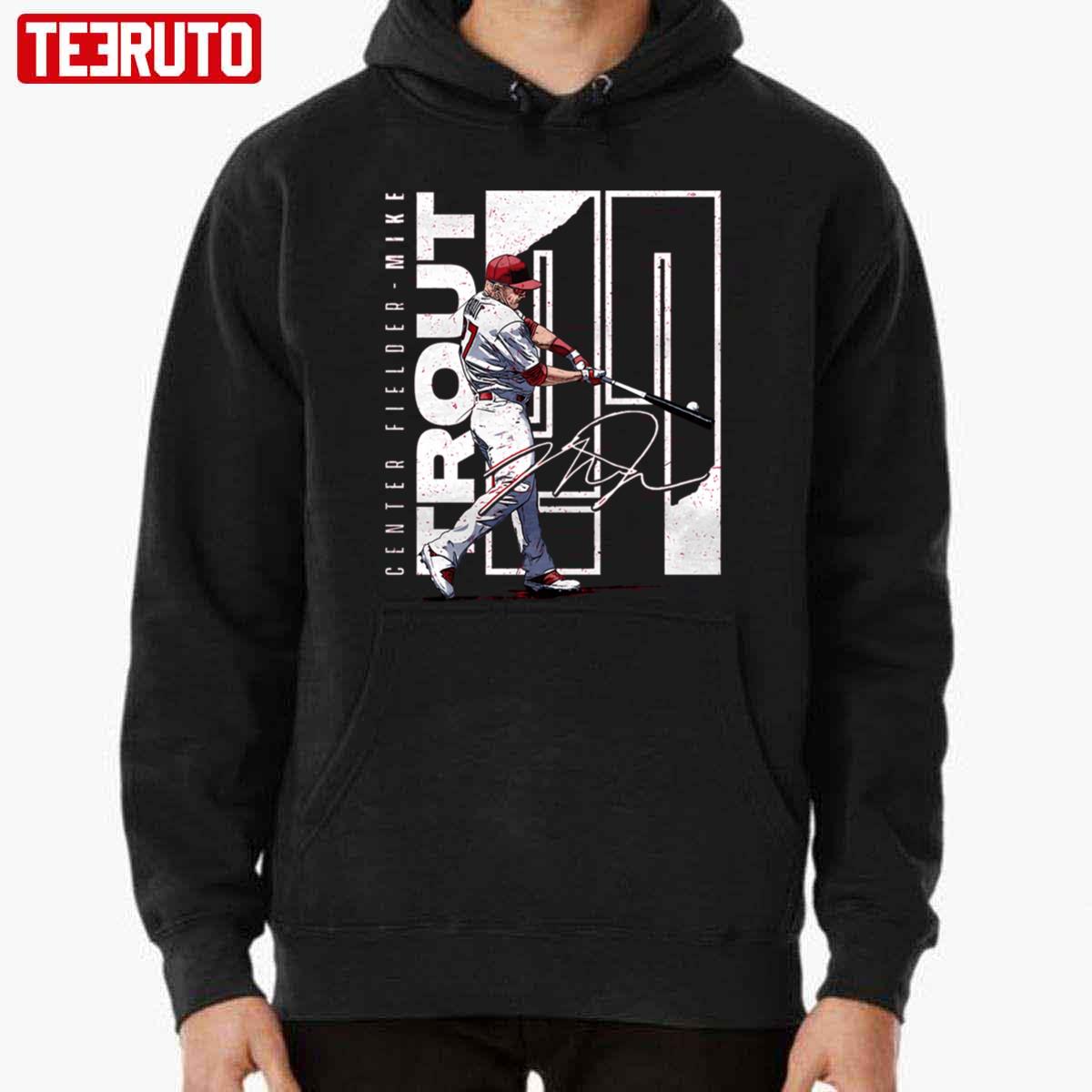 Baseballer Mike Trout Stretch Unisex Hoodie