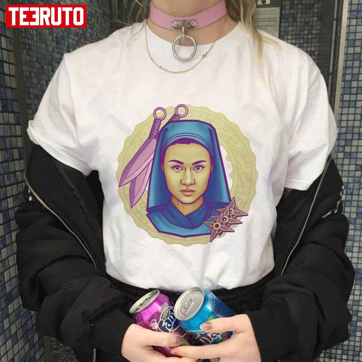 Beatrice Halo Warrior Nun Artwork Unisex T-Shirt