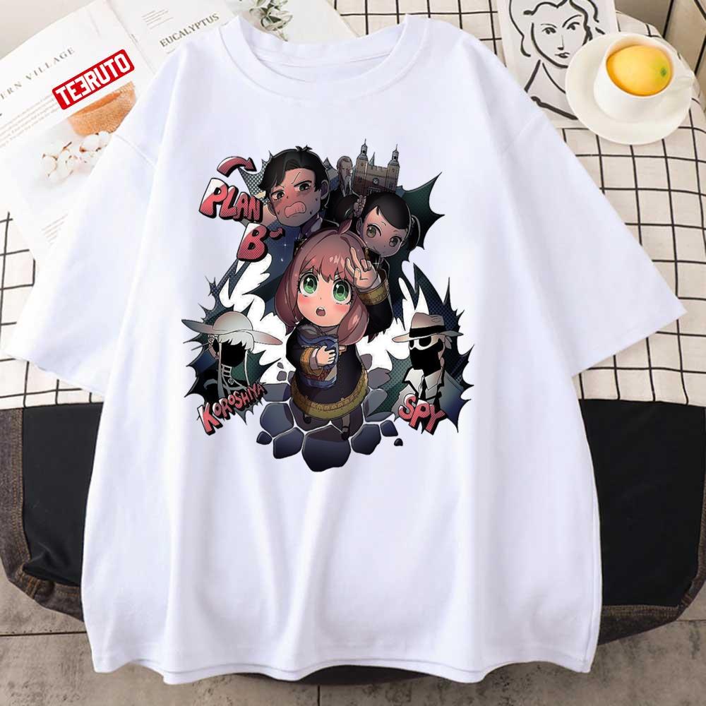 Becky Blackbell Damian Desmond Anya Forger Spy X Family Unisex T-Shirt