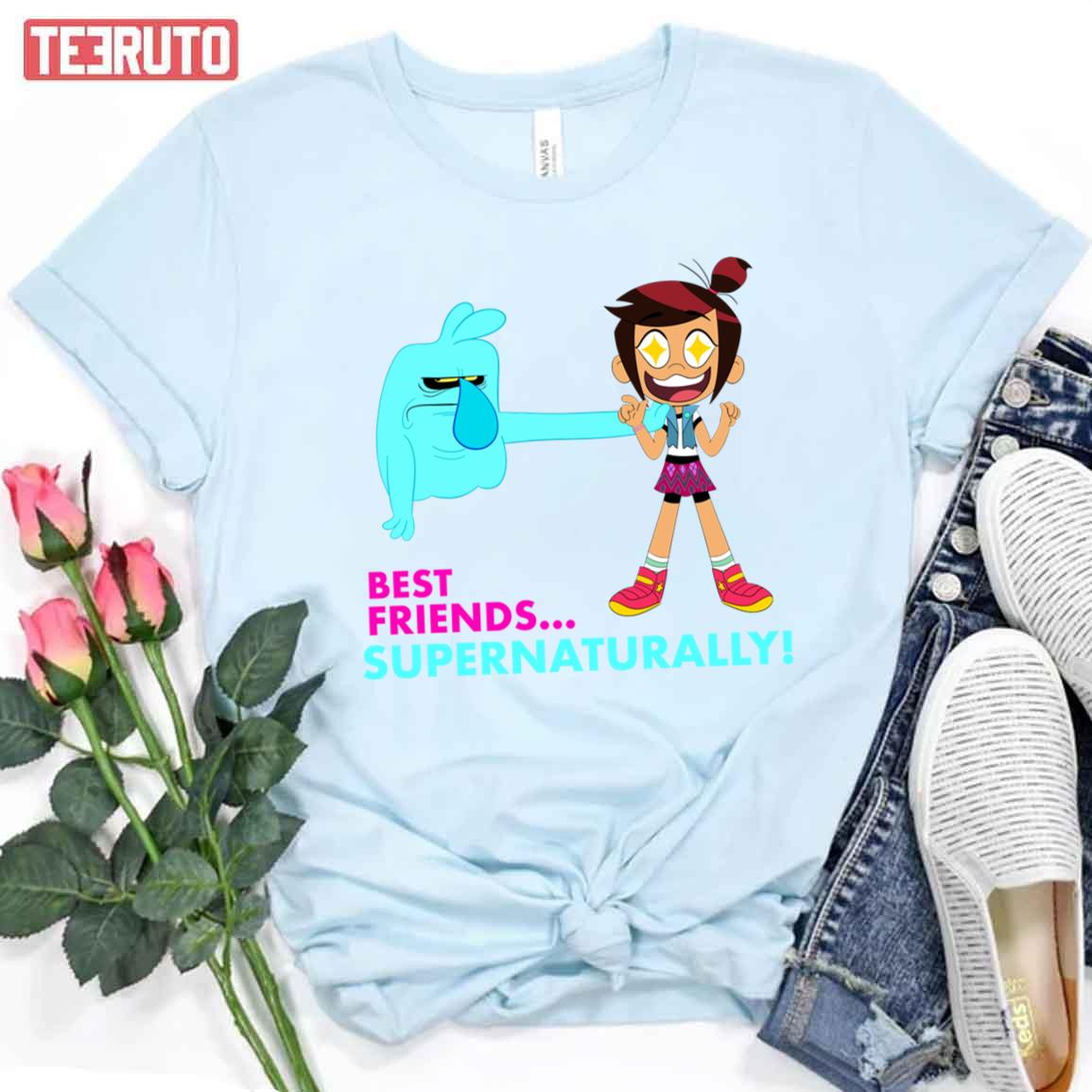Best Friends Supernaturally The Ghost And Molly Mcgee Unisex T-Shirt