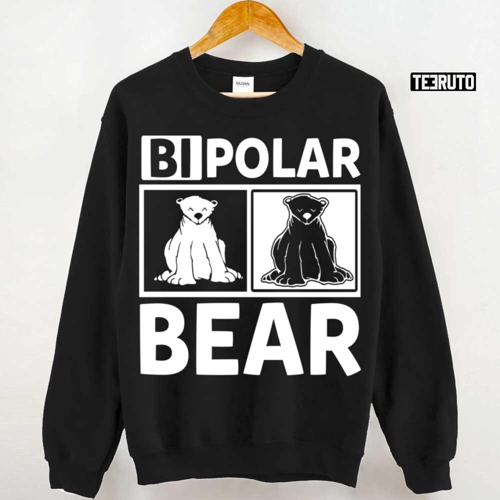 Bi Polar Bear Polar Bear Funny Trending Unisex Sweatshirt