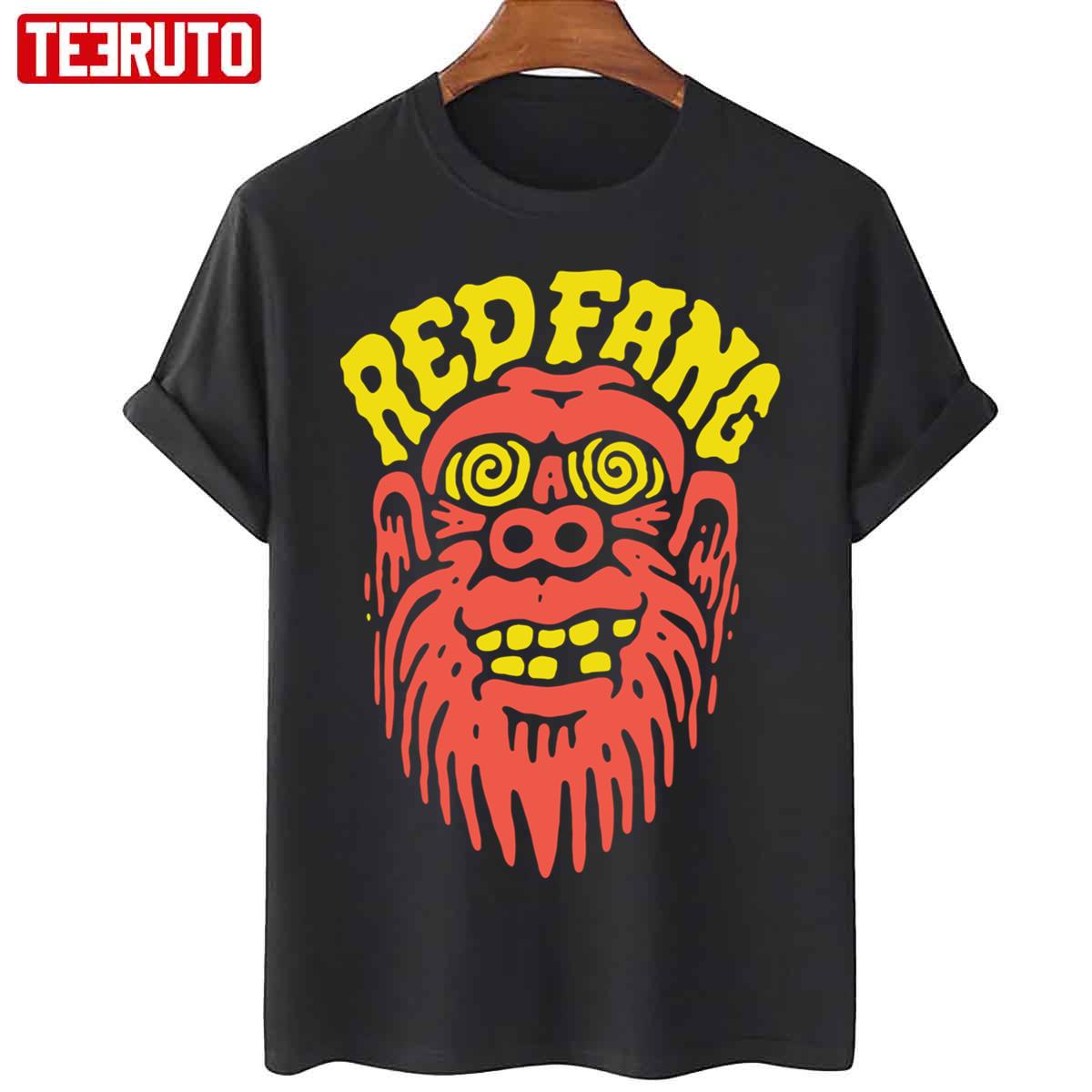 Bigfoot Logo Design Red Fang Unisex T-Shirt