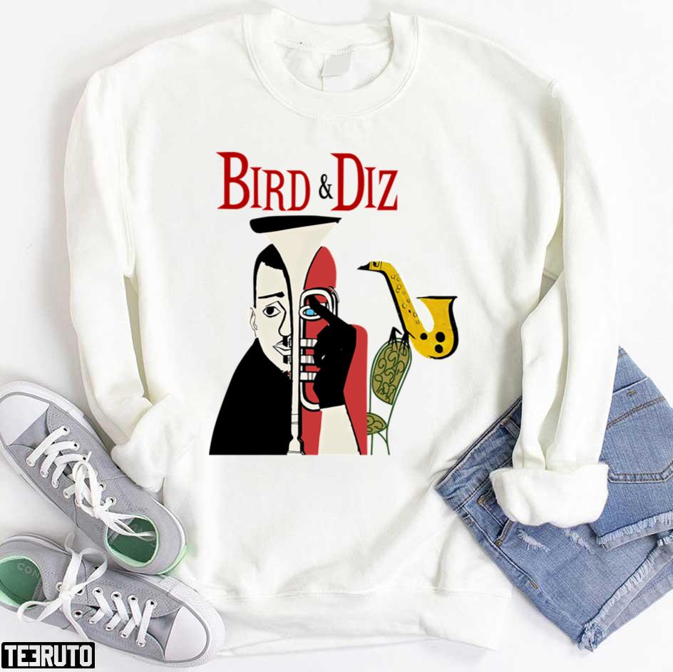 Bird And Diz Illustration Charlie Parker Unisex T-Shirt