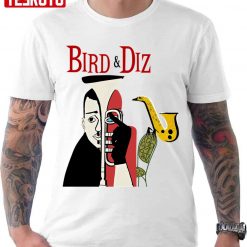 Bird And Diz Illustration Charlie Parker Unisex T-Shirt
