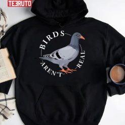 Birds Arn’t Real Spies In The Sky Camera Eye Bird Conspiracy Unisex Hoodie