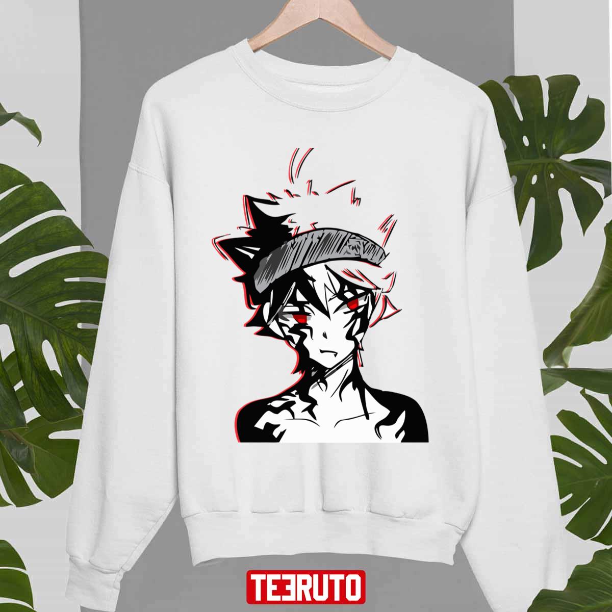 Black And White Asta Design Black Clover Unisex Sweatshirt