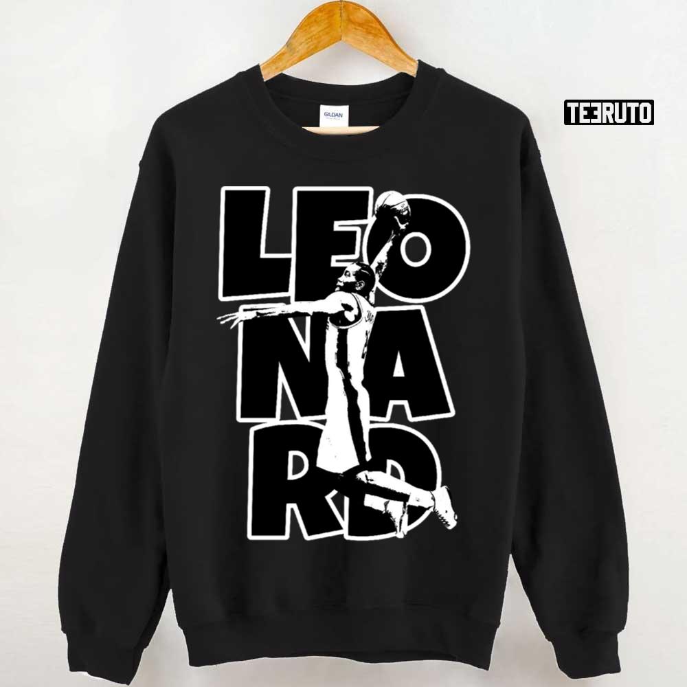 Black And White Design Kawhi Leonard Clippers Basketball Unisex Sweatshirt