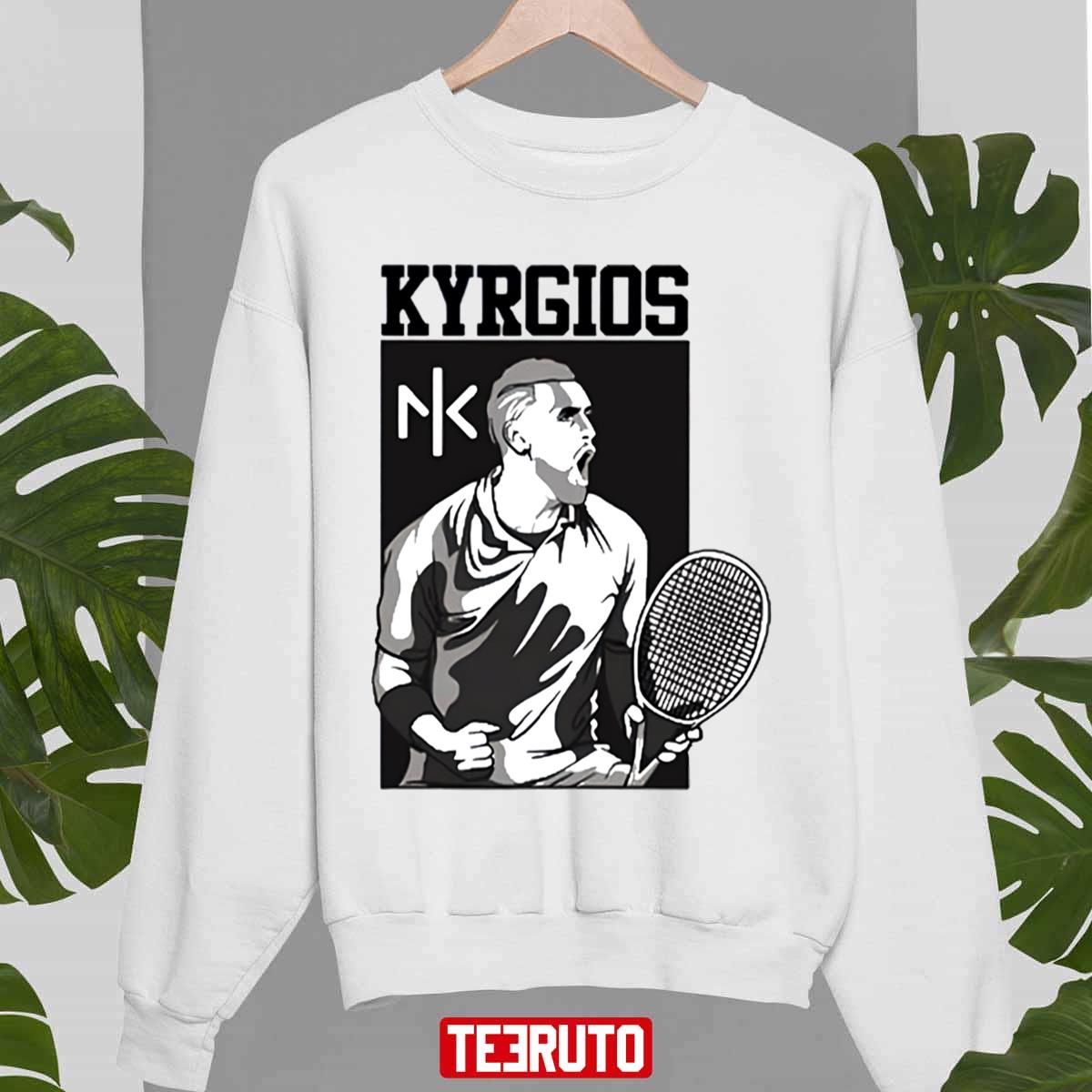Black Art Pro Tennis Player Nick Kyrgios Unisex Sweatshirt