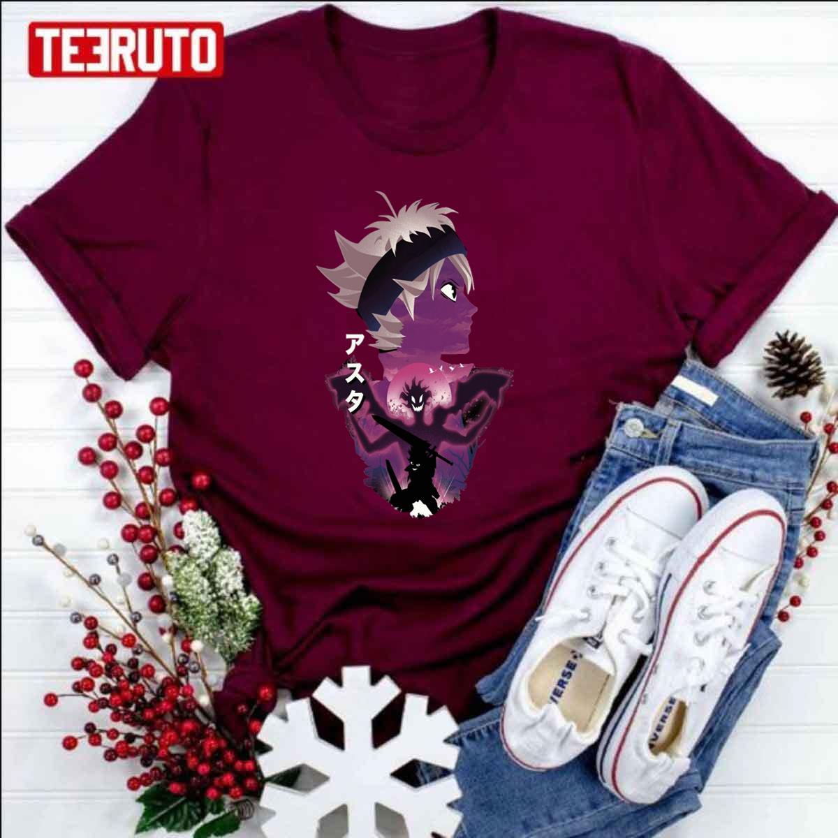 Black Clover Asta Cool Design Unisex T-Shirt