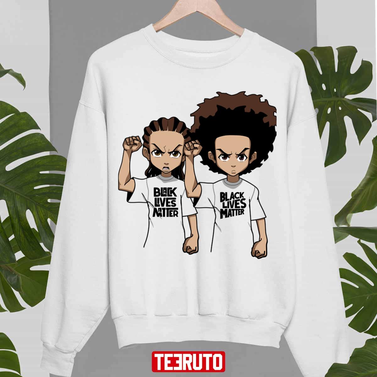 Black Lives Matter The Boondocks Huey & Riley Unisex Sweatshirt