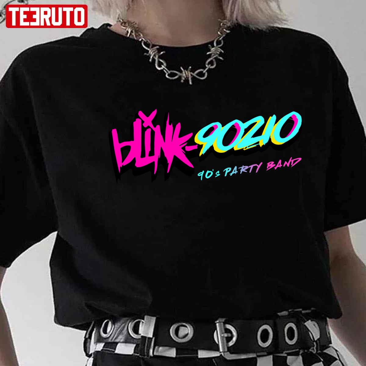 Blink 90210 90’s Denver Party Band Blink-182 Unisex T-Shirt