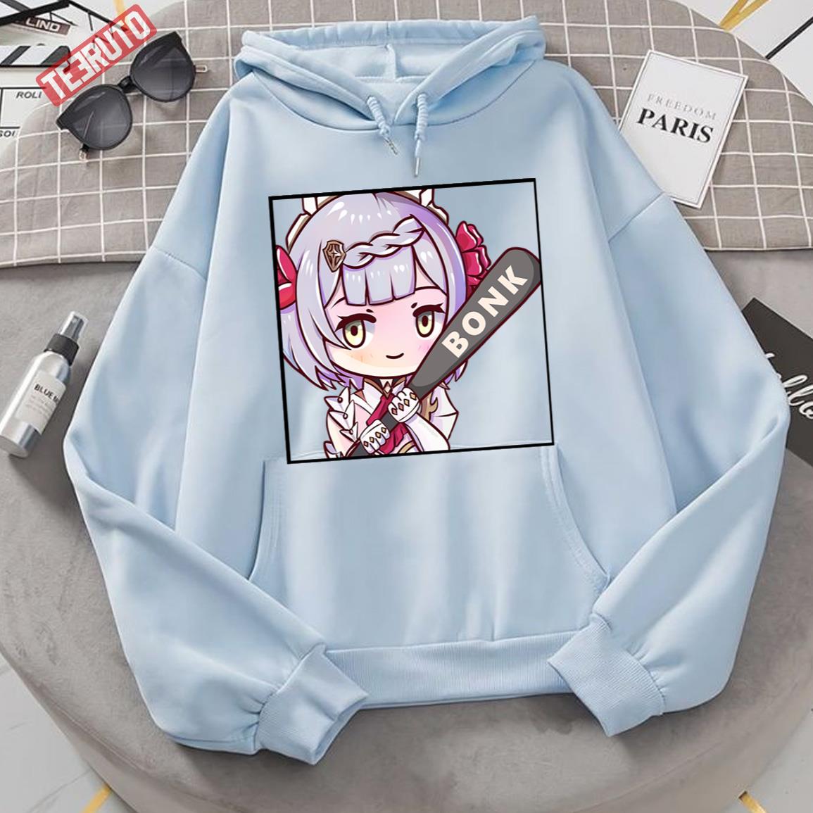 Bonk Design Genshin Impact Noelle Square Unisex Hoodie - Teeruto