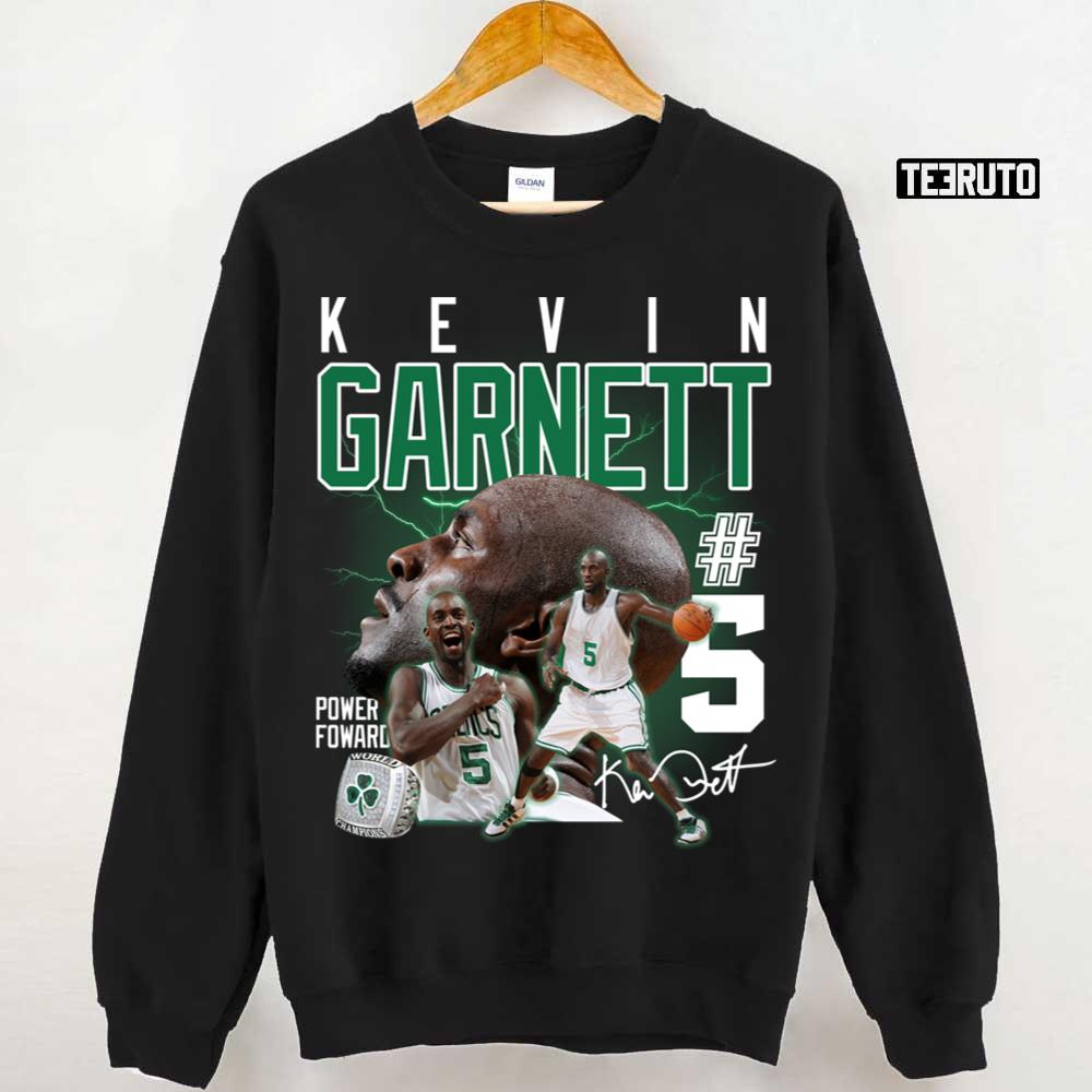 Boston Celtics Kevin Garnett The Big Ticket Basketball Legend Unisex Sweatshirt