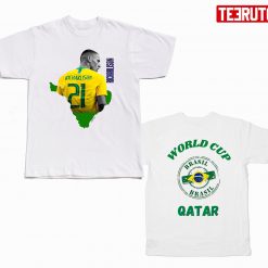 Brasileira Richarlison Brazil Football World Cup 2022 Qatar Unisex T-Shirt