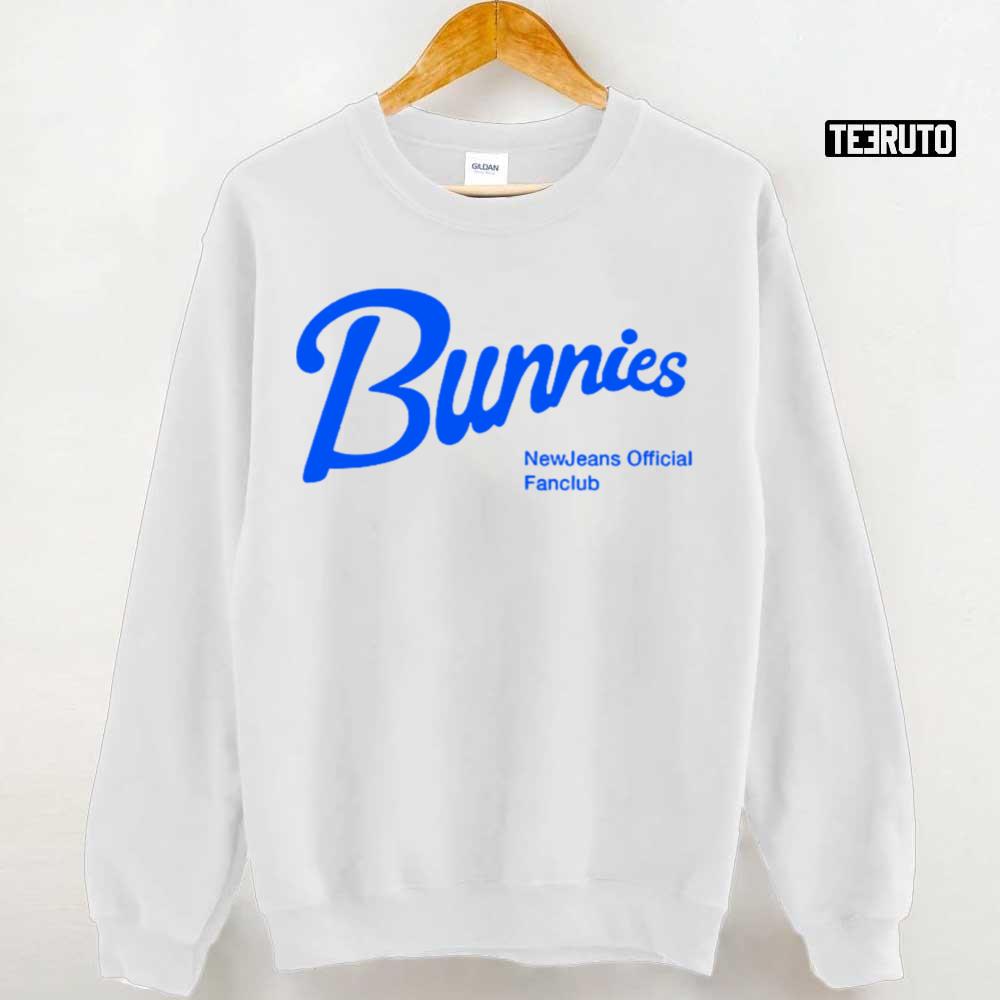 Bunnies Newjeans Official Fanclub Logo Unisex T-Shirt - Teeruto