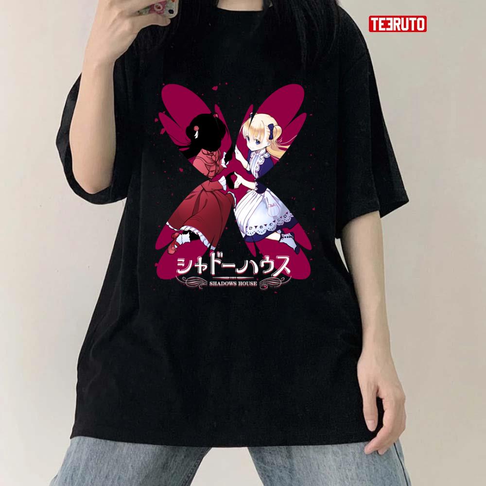 Butterfly Kate Shadows House Art Unisex T-shirt