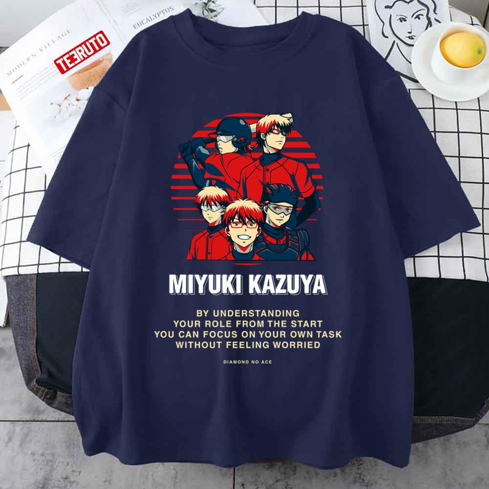 By Understanding Diamond No Ace Miyuki Kazuya Captain Unisex T-shirt
